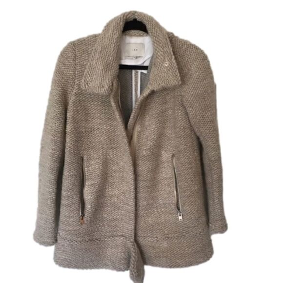 IRO Wool Blend Jacket Cardigan Sweater - Picture 1 of 3